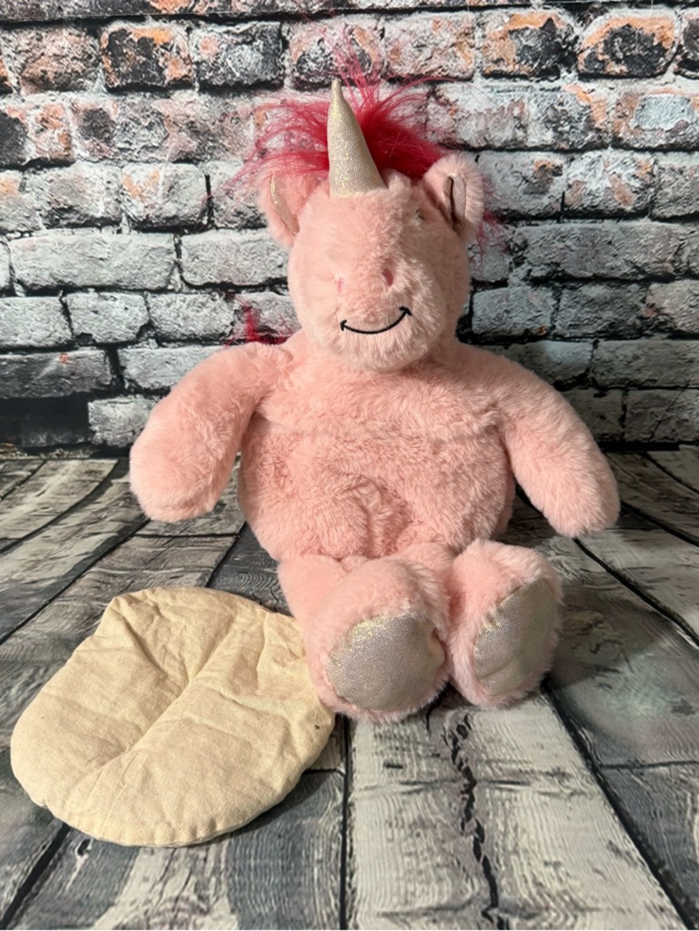 Aroma Home Hot Hugs Pink Unicorn 14” Plush with Microwaveable Heat Pack 2021
